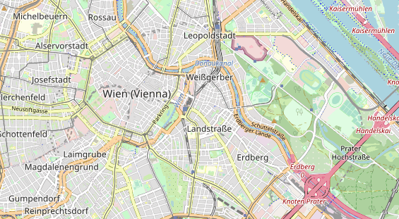 Restaurant auf Karte