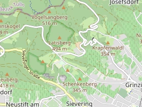 Restaurant auf Karte