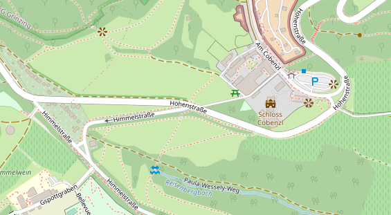 Restaurant auf Karte