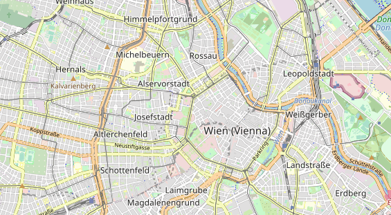 Restaurant auf Karte
