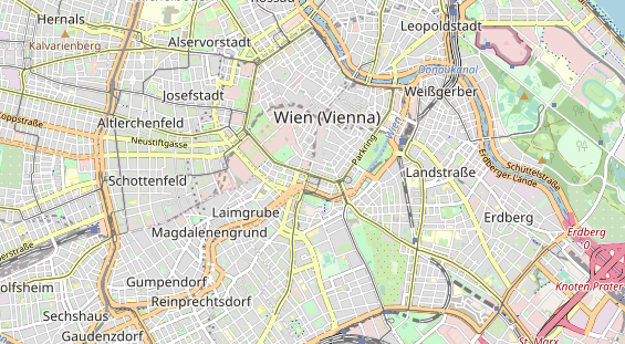 Restaurant auf Karte