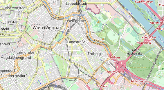 Restaurant auf Karte