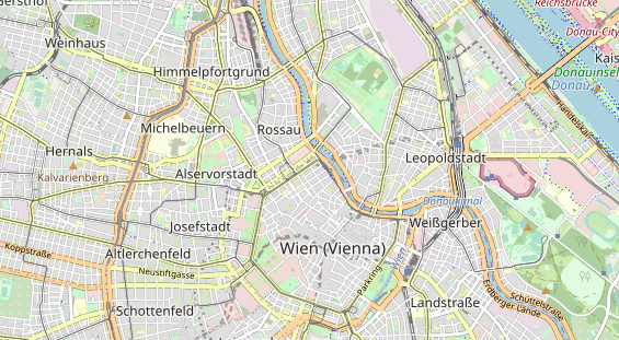 Restaurant auf Karte