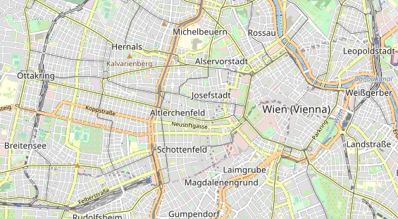 Restaurant auf Karte