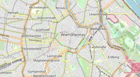 Restaurant auf Karte