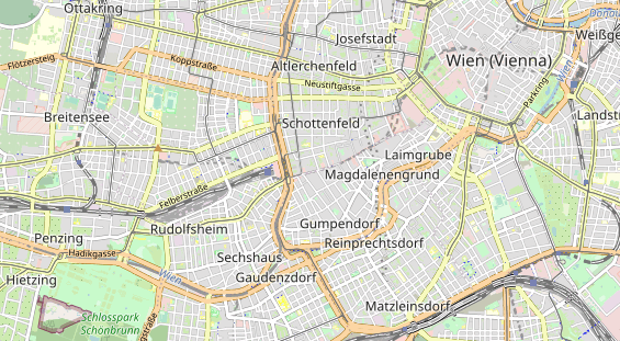 Restaurant auf Karte