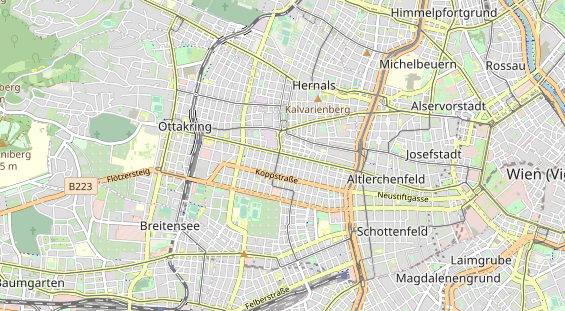 Restaurant auf Karte