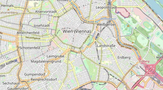 Restaurant auf Karte