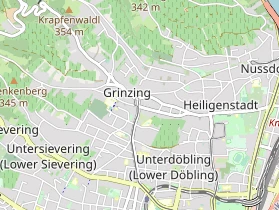 Restaurant auf Karte