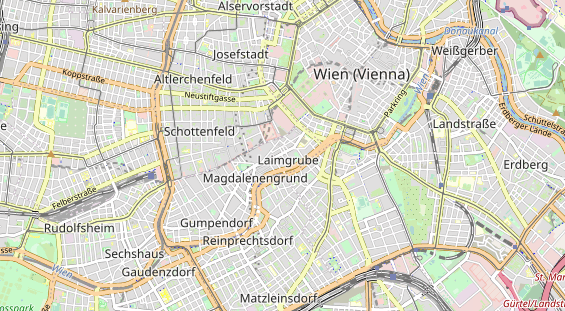 Restaurant auf Karte