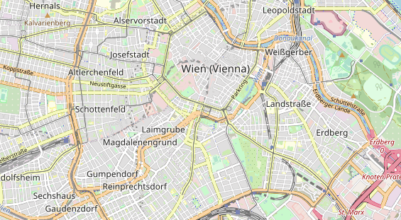 Restaurant auf Karte