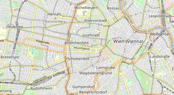 Restaurant auf Karte