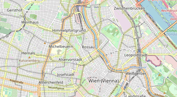 Restaurant auf Karte