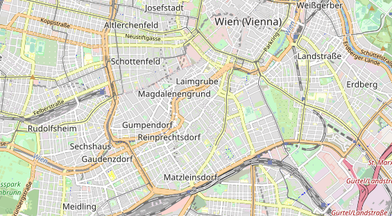 Restaurant auf Karte