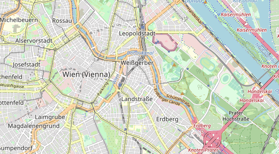 Restaurant auf Karte