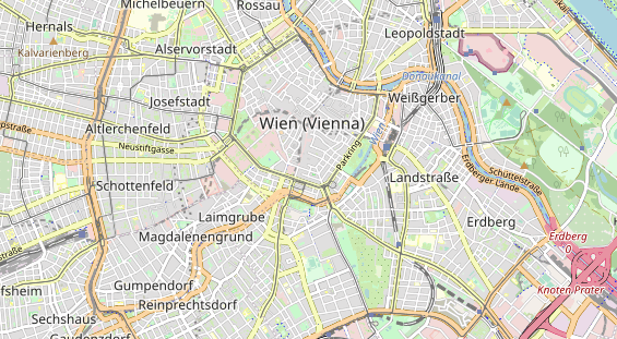 Restaurant auf Karte