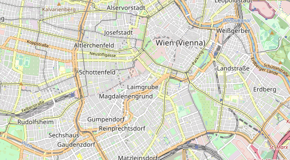 Restaurant auf Karte