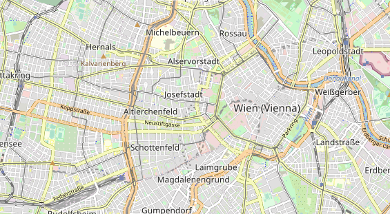 Restaurant auf Karte