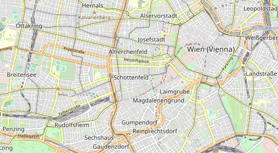 Restaurant auf Karte