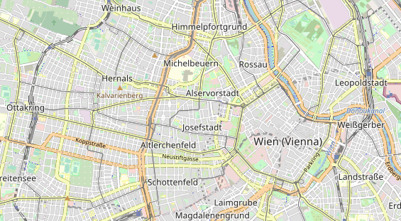 Restaurant auf Karte