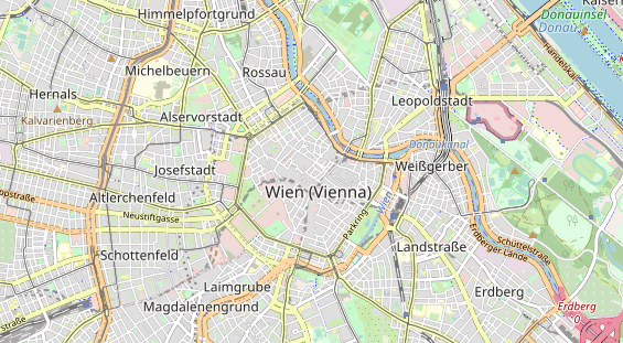 Restaurant auf Karte