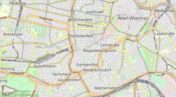 Restaurant auf Karte