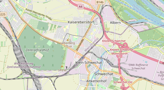 Restaurant auf Karte