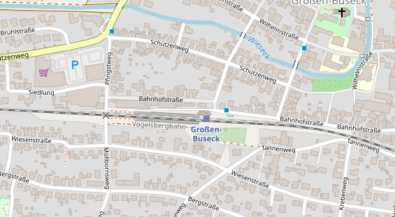 Restaurant auf Karte