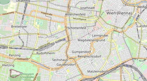 Restaurant auf Karte