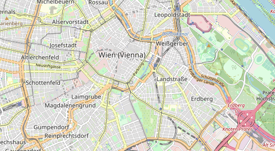 Restaurant auf Karte