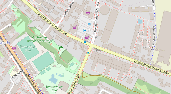 Restaurant auf Karte