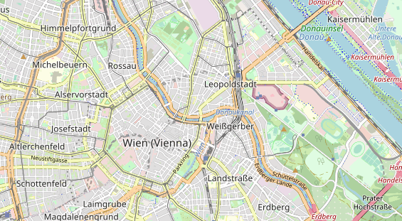 Restaurant auf Karte