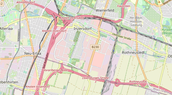 Restaurant auf Karte