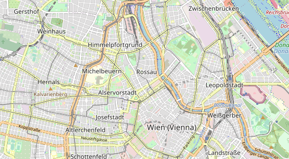 Restaurant auf Karte