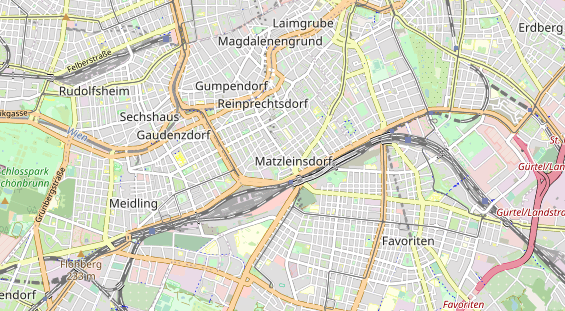 Restaurant auf Karte