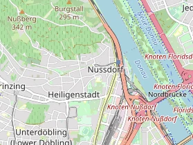 Restaurant auf Karte