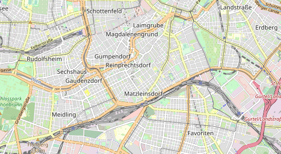 Restaurant auf Karte