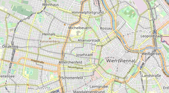 Restaurant auf Karte