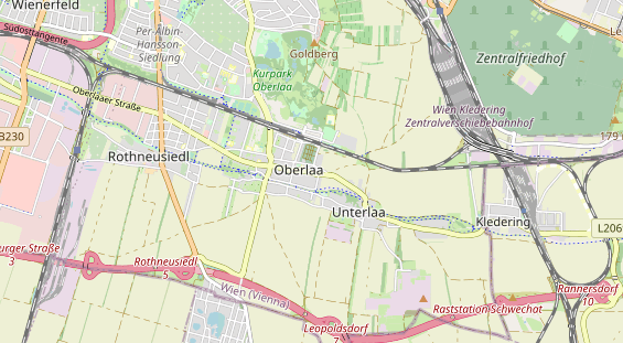 Restaurant auf Karte