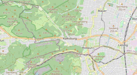 Restaurant auf Karte