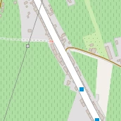 Restaurant auf Karte