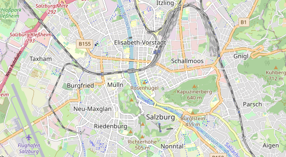 Restaurant auf Karte