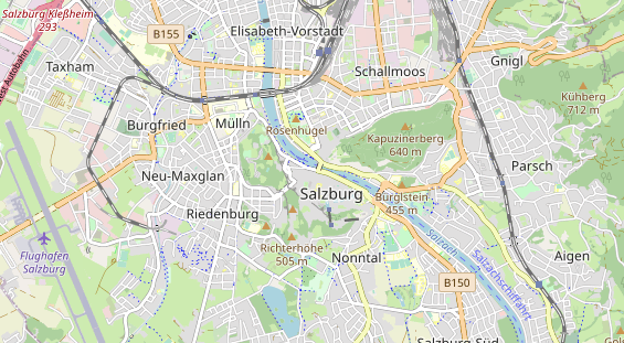 Restaurant auf Karte