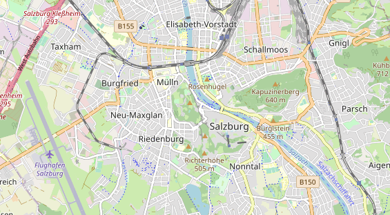 Restaurant auf Karte