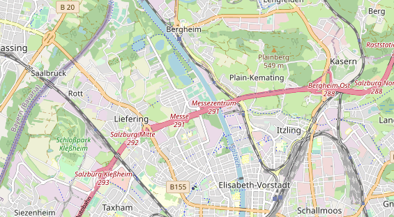 Restaurant auf Karte