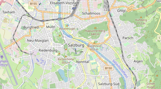 Restaurant auf Karte