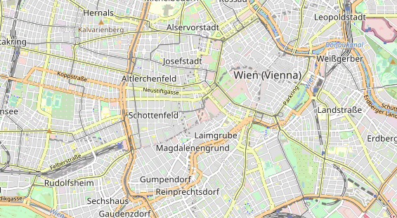 Restaurant auf Karte