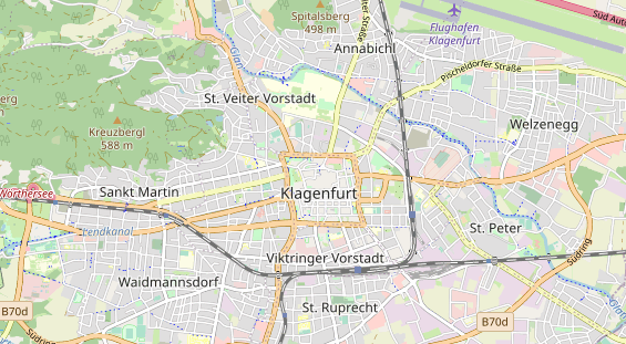 Restaurant auf Karte