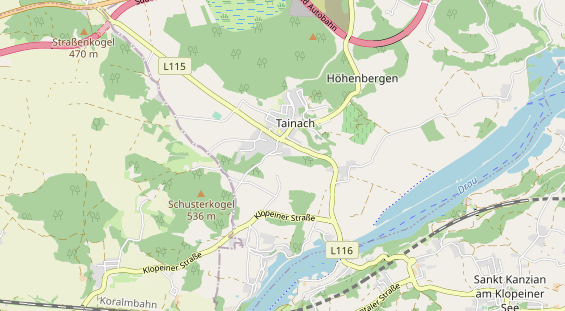 Restaurant auf Karte