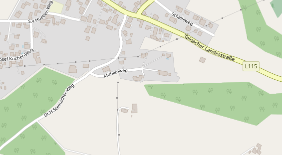 Restaurant auf Karte